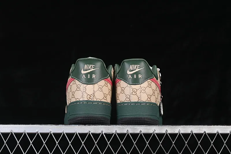 All categories Nk Air Force 1 Air Force series Nk Air Force 1 Low Air Force low-top Nike Air Force 1'07 Low Gucci joint pattern red hook Air Force 1 low-top casual sneakers XL1979-121